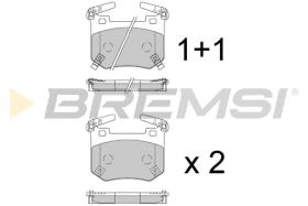 Bremsi BP3897 - BRAKE PADS
