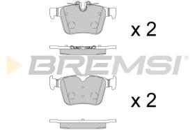 Bremsi BP3885 - BRAKE PADS