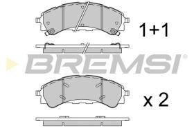 Bremsi BP3933 - BRAKE PADS