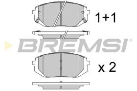 Bremsi BP3929 - BRAKE PADS