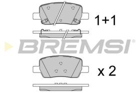 Bremsi BP3935 - BRAKE PADS