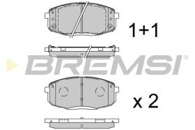 Bremsi BP3941 - BRAKE PADS