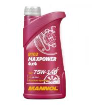 PRODUCTOS MANNOL MN8102-1 - MANNOL MN MAXPOWER 75W-140 GL-5 C20X1L MAXPOWER 4X4 75W-140