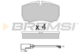 Bremsi BP3888 - BRAKE PADS