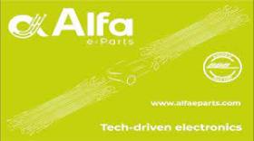 ALFA E-PARTS TECH-DRIVEN ELECTRONICS  ALFA E-PARTS TECH-DRIVEN ELECTRONICS