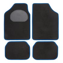 Pool Line 610303 - JGO. ALFOMBRAS MOQUETA 'PREMIUM' NEGRA TAL. GOMA RIBETE AZ
