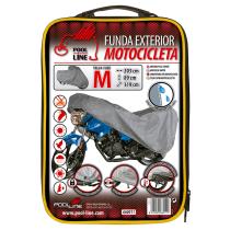 Pool Line 660011 - FUNDA EXTERIOR MOTOCICLETA TALLA L MED. 232 X 100 X 125