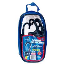 Pool Line 453060 - 2 GOMAS ELASTICAS 8 MM DIAM. REDONDAS LONG. 60 CM. NORMATIVA