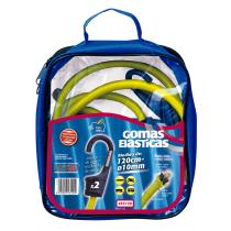 Pool Line 453120 - 2 GOMAS ELASTICAS 10 MM DIAM. REDONDAS LONG. 120 CM. NORMATI