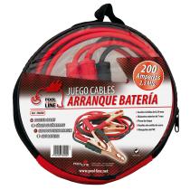 Pool Line 708200 - JGO.CABLES ARRANQUE 200AMP. COLOR ROJO / NEGRO ( 10 )