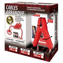 Pool Line 709106 - CABLES ARRANQUE TRANSPARENTES 300 A. SECC. 16 MM LONG. 2,5M