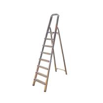 JBM 50519 - ESCALERA DE ALUMINIO CON 8 ESCALONES.