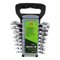 JBM 50564 - SET DE 8 LLAVES COMBINADAS CORTAS
