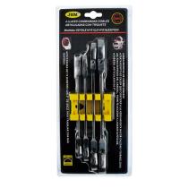 JBM 50754 - SET DE 4 LLAVES TORX ARTICULADAS CON TRINQUETE