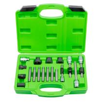 JBM 51259 - JUEGO DE EXTRACTORES PARA POLEAS DE ALTERNADOR 18PCS