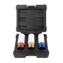  51336 - SET DE 3 VASOS DE IMPACTO DE 1/2' ESPECIAL EXTRACCIÓN RUEDA