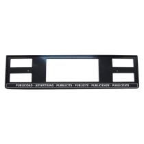 JBM 51412 - PLACA PORTAMATRÍCULA ANÓNIMA