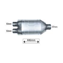 JBM 51550 - CATALIZATOR UNIVERSAL PLANO DE 3.0CC HASTA 7.0CC 2 ENTRAD.+1