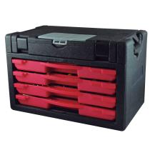 JBM 51610 - ESTUCHE DE HERRAMIENTAS DE 95 PIEZAS CON 4 CAJONES ENSAMBLAB