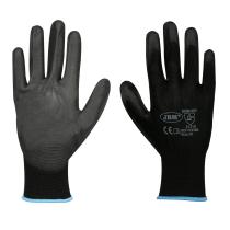 JBM 51636N - GUANTES CON PALMA REFORZADA DE POLIURETANO T. 10 - MODELO NU