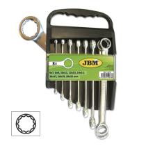 JBM 51878 - KIT LLAVES ESTRELLA PLANA DE 12 CANTOS