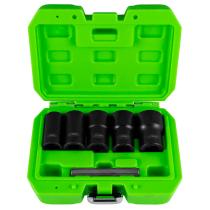 JBM 52153 - SET DE VASOS TWIST DE 1/2' PARA EXTRACCIÓN DE TUERCAS/TORNI