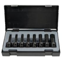 JBM 52339 - SET DE 8 PUNTAS DE IMPACTO HEXAGONALES DE 1/2'
