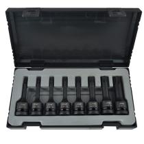 JBM 52340 - SET DE 9 PUNTAS DE IMPACTO TORX DE 1/2'
