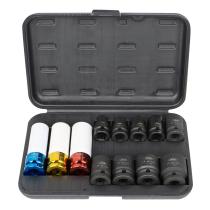 JBM 52343 - SET DE 12 VASOS DE IMPACTO DE 1/2' ESPECIAL EXTRACCIÓN RUED