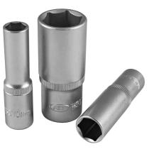 JBM 10252 - 3/8' VASO LARGO HEX, 12MM