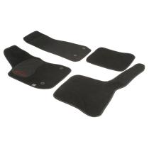 Pool Line 964N1.1201 - JGO. ALFOMBRAS PREMIUM NEGRA MOD.  AUDI A-4 (94-01) CON FIJA
