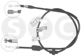 STC T482168 - CABLE FRENO 25 ALL (DRUM BRAKIZQQ