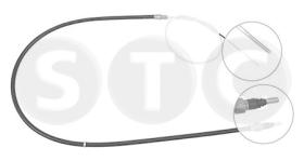 STC T483728 - CABLE FRENO PASSAT 1,8 - 2,0 (DERR