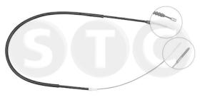STC T483724 - CABLE FRENO PASSAT 1,8 - 2,0 (DERR