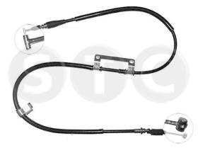 STC T482208 - CABLE FRENO 626 GE-MX6 ALL  SIZQQ