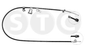 STC T483471 - CABLE FRENO YARIS ALL  IZQ