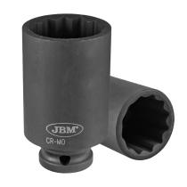 JBM 11616 - VASO DE IMPACTO 12 CANTOS 1/2' 33MM (78MM)
