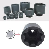 JBM 11626 - VASO DE IMPACTO 8 CANTOS 1" 80MM