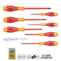 JBM 52520 - SET DE 7 DESTORNILLADORES AISLADOS 1.000V + VOLTAGE TESTER
