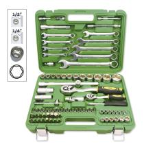JBM 52712 - ESTUCHE DE HERRAMIENTAS DE 82 PIEZAS CON VASOS HEXAGONALES