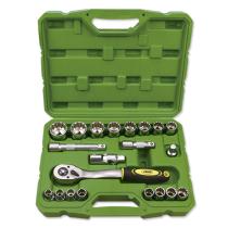 JBM 52721 - ESTUCHE DE HERRAMIENTAS 21 PIEZAS VASOS SPLINE DE 1/2"