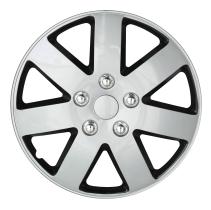 Pool Line 941413 - JGO. TAPACUBOS  UTAH NEGRO-PLATA 14" ENVASE CAJA