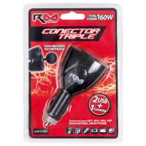 Pool Line 11531 - CARGADOR MECHERO + 2USB 1000MA