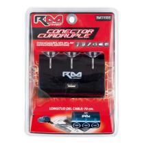 Pool Line 11535 - CARGADOR MECHERO TRIPLE + 1USB 1000MA