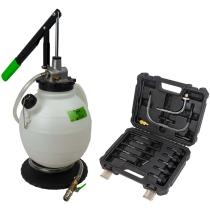 JBM 52797 - BOMBA LLENADO SISTEMA TRANSMISIÓN CON 15 ADAPTADORES 7.5L