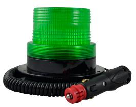 JBM 52946 - GIROFARO DESTELLANTE ROTATIVO PERFIL BAJO -VERDE