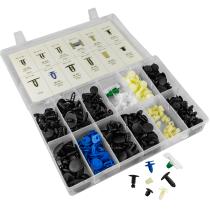 JBM 52900 - ESTUCHE DE CLIPS PLÁSTICOS FIAT 308PCS