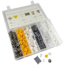 JBM 52897 - ESTUCHE DE CLIPS PLÁSTICOS RENAULT 300PCS