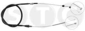 STC T482552 - CABLE FRENO FRONTERA(A) 4DOORIZQQ