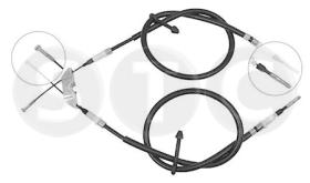 STC T483218 - CABLE FRENO 9-5 DER